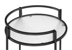 Журнальный столик Kotani 50х79 black / clear