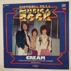 Винтажная виниловая пластинка LP Historia De La Musica Rock 57 Cream (Spain 1982)