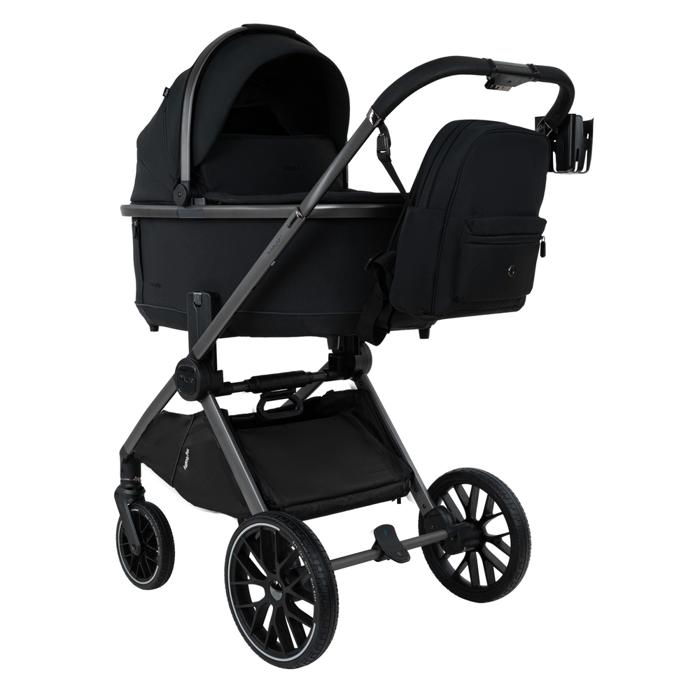 Коляска 2 в 1 Pituso Mayla Plus 2 в 1 Black/Graphite