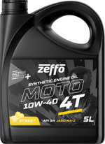 Синтетическое моторное масло MOTO 4T Street SN 10W-40