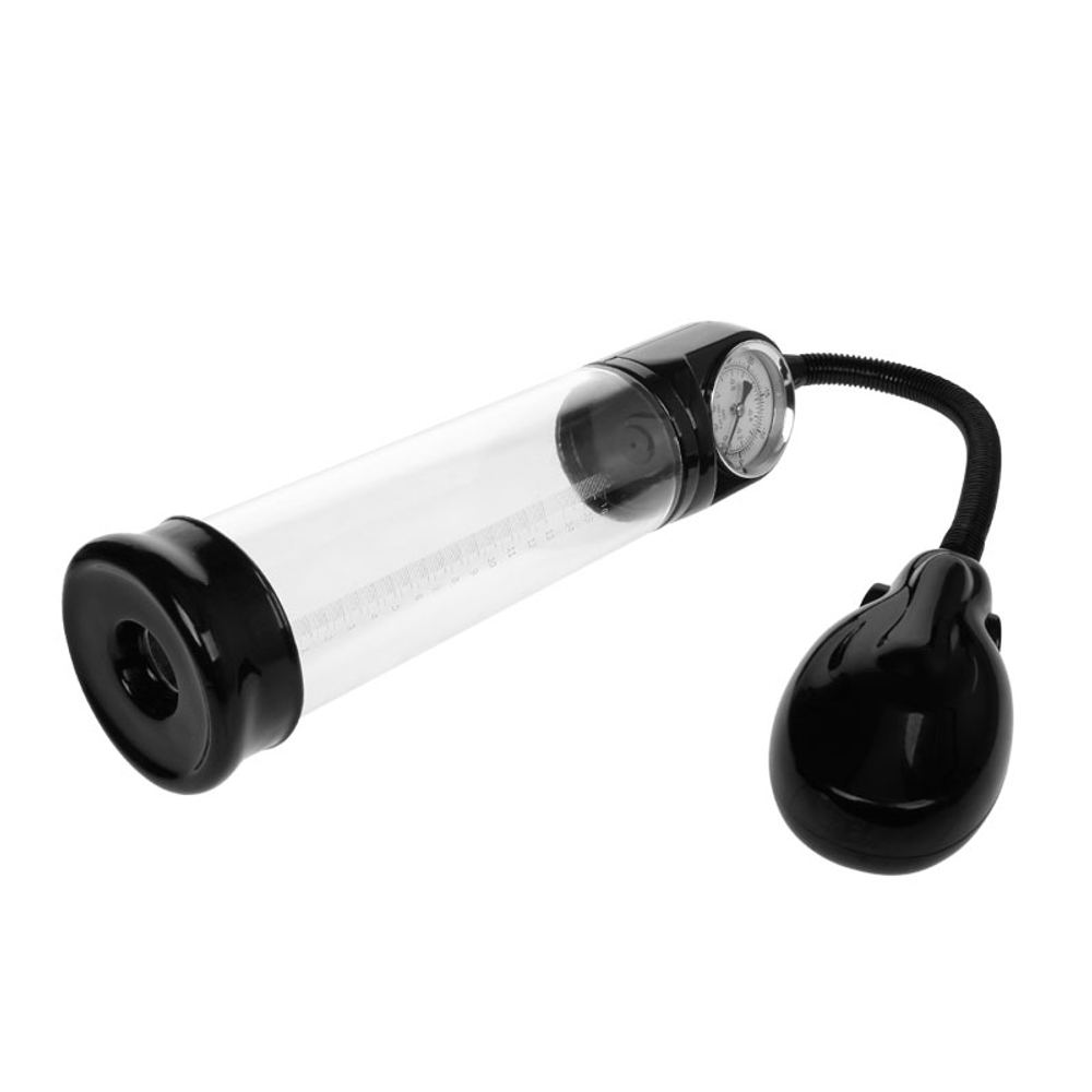 Автоматическая вакуумная помпа 29см с манометром Pretty Love Penis Antomatic Pump Alexander BM-010093PL