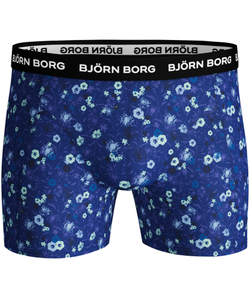 Мужские спортивные боксеры Björn Borg Shorts Sammy BB LA Flower - surf the web
