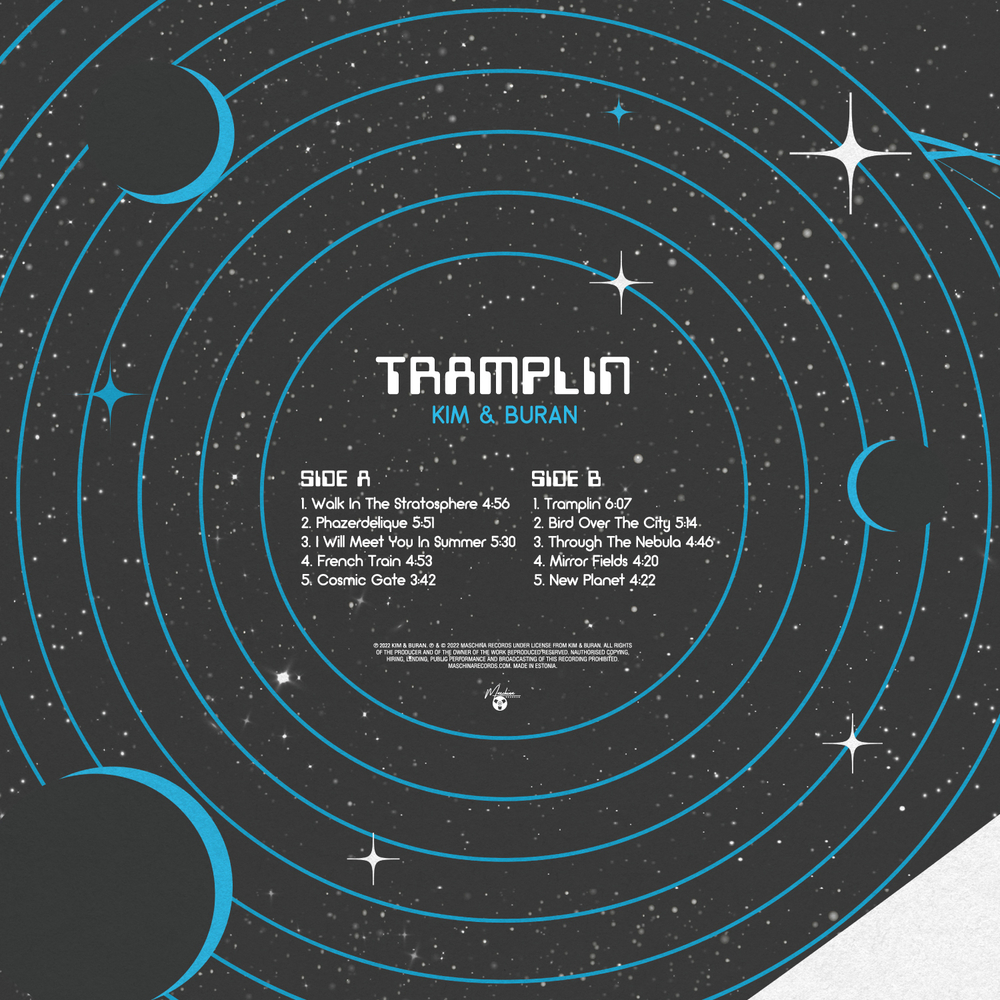 LP: KIM & BURAN — «Tramplin» (2022) [Black Vinyl]