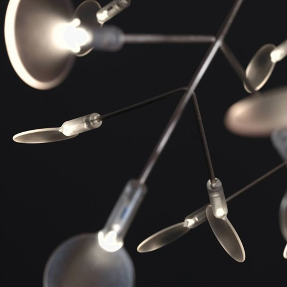 Pendant design lamp  Heracleum II by Moooi (Brass,  D72cm)