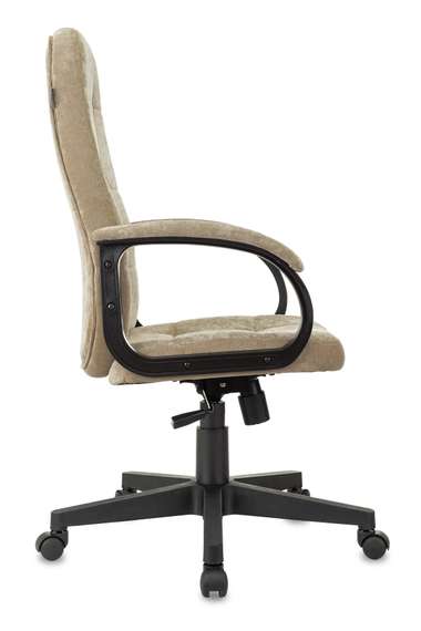 Кресло руководителя Бюрократ CH 002 песочный Light-21 крестов. пластик