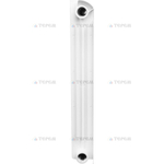 Global STYLE EXTRA 500 10 секций радиатор биметаллический нижнее правое подключение (белый RAL 9010)