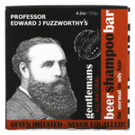 Professor Fuzzworthy's, Gentlemans Beer Shampoo Bar, для нормальных и жирных волос, без запаха, 120 г (4,2 унции)