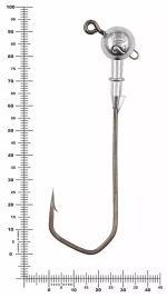 Джиг некрашеный Stinger Eye Jig, крючок Vido Craft VD-079 10/0 (3шт/уп)