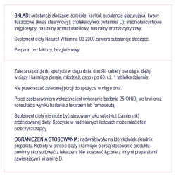 Naturell Витамин D3 2000 - 60 сосательных таблеток