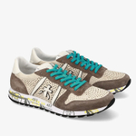 Замшевые кроссовки Premiata Eric 7267 с перфорацией