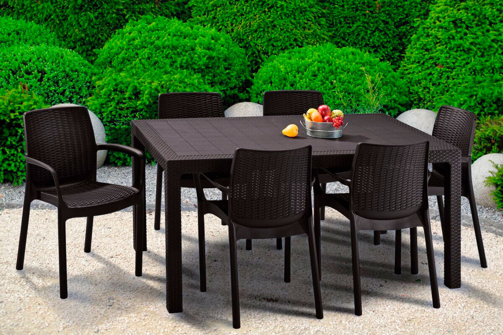 Стол Keter Melody, коричневый