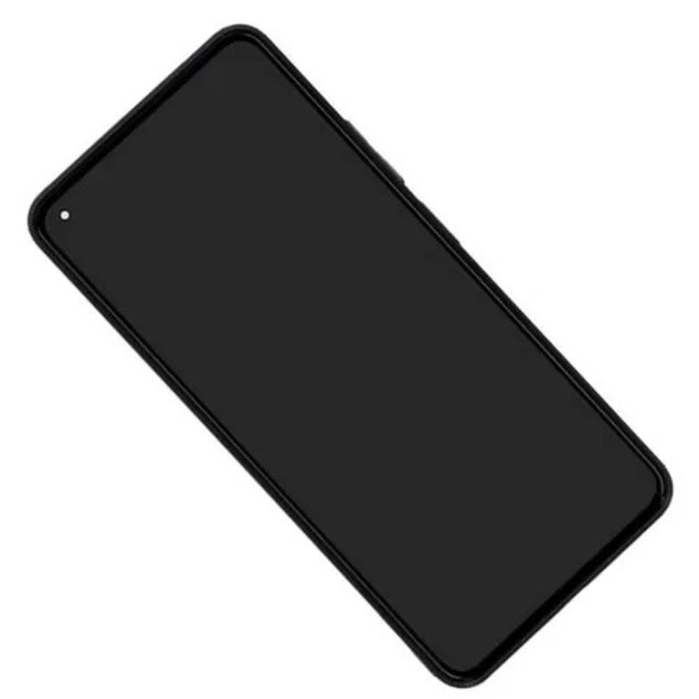 Дисплей для Xiaomi 11 Lite 5G NE (2109119DG) с тачскрином и рамкой Черный - OR (SP)