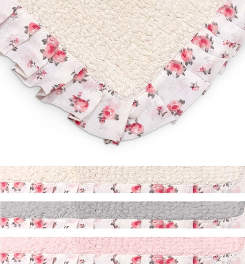 Коврик для ванной "Мейфлауэр" в ассортименте 50x80см, 3 вида