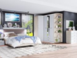 Шкаф трехстворчатый с 2 ящ. ПО ЦЕНТРУ "Милана"