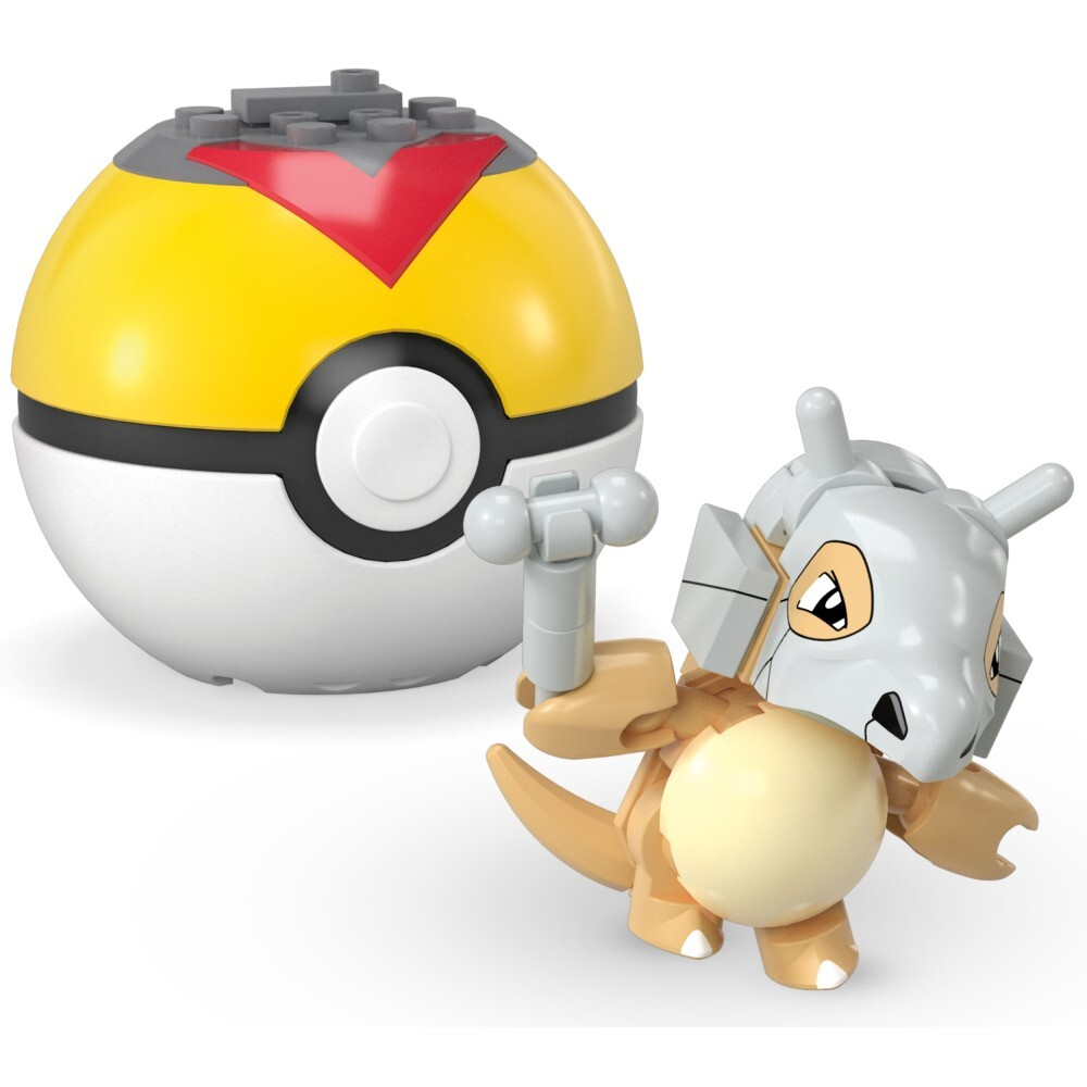 MEGA Pokemon - Покебол Сквиртл и Кубон 2шт Строительные блоки 45 элементов. HXP15 / артикул   HXP11 HXP15  / GTIN 194735235728