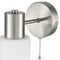 8099/1W COMFI LN25 76 никель/белый металл/стекло Бра Е14 1*40W 220V MAVE