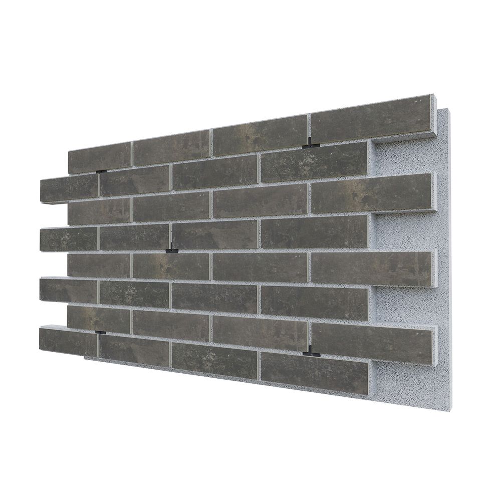 Негорючая термопанель ППС PRO BestPoint Exclusive Midnight 0,612 м², 1020x600 мм