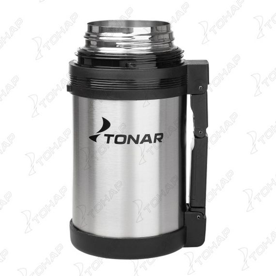 Термос TONAR 1000ML HS.TM-010 (дополн.пласт.чашка, скл.ручка, ремень)