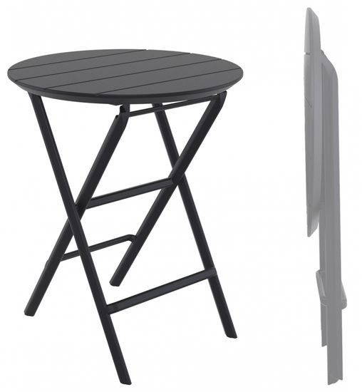 Стол пластиковый складной Helen Folding Table Ø60