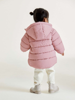 Куртка утепленная с капюшоном для девочки Next D51-934, Розовый