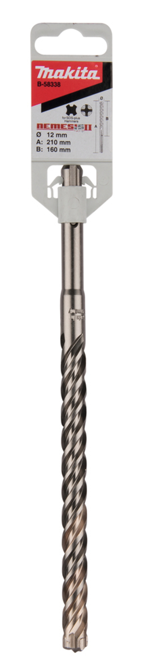 Бур по бетону Makita NEMESIS II 14x200x260 мм B-58453