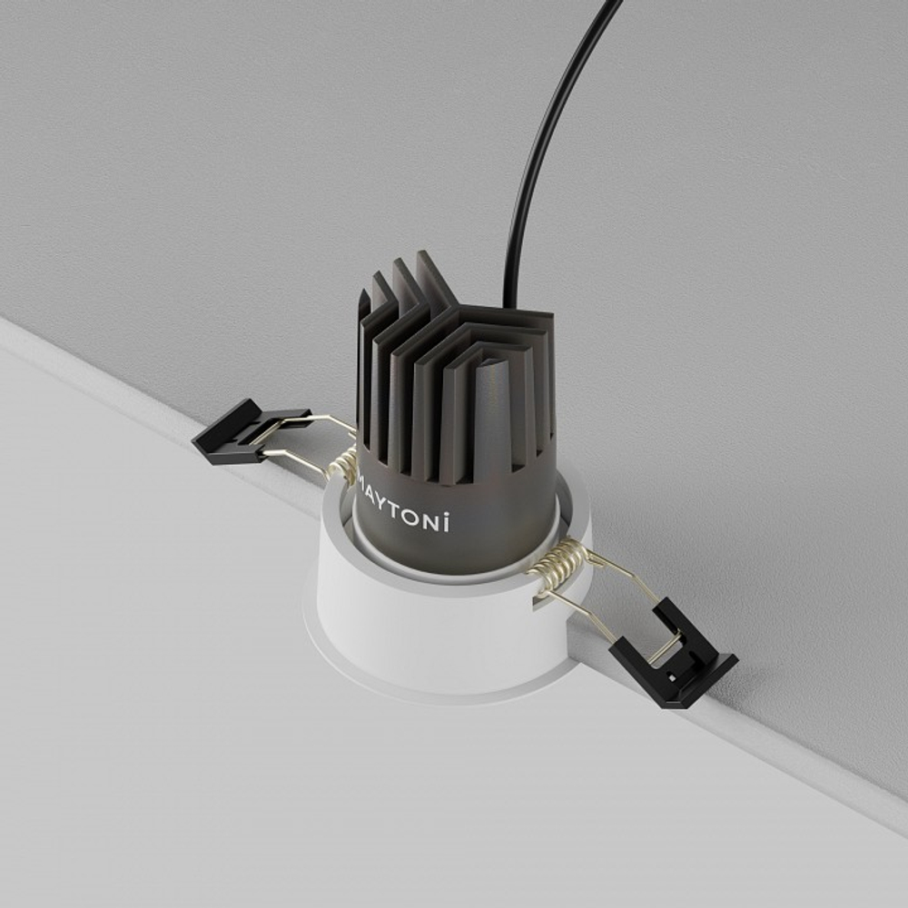Встраиваемый светильник Maytoni Technical  DL115-10W-3K-W