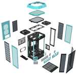 Корпус mini-ITX Thermaltake The Tower 300 Turquoise