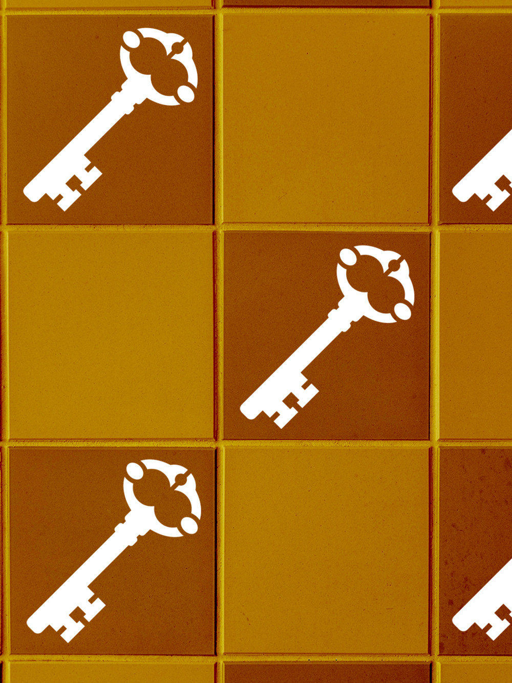 Трафарет для плитки из пластика многоразовый 023