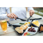 Менажница tangram ready, черно-бело-серая