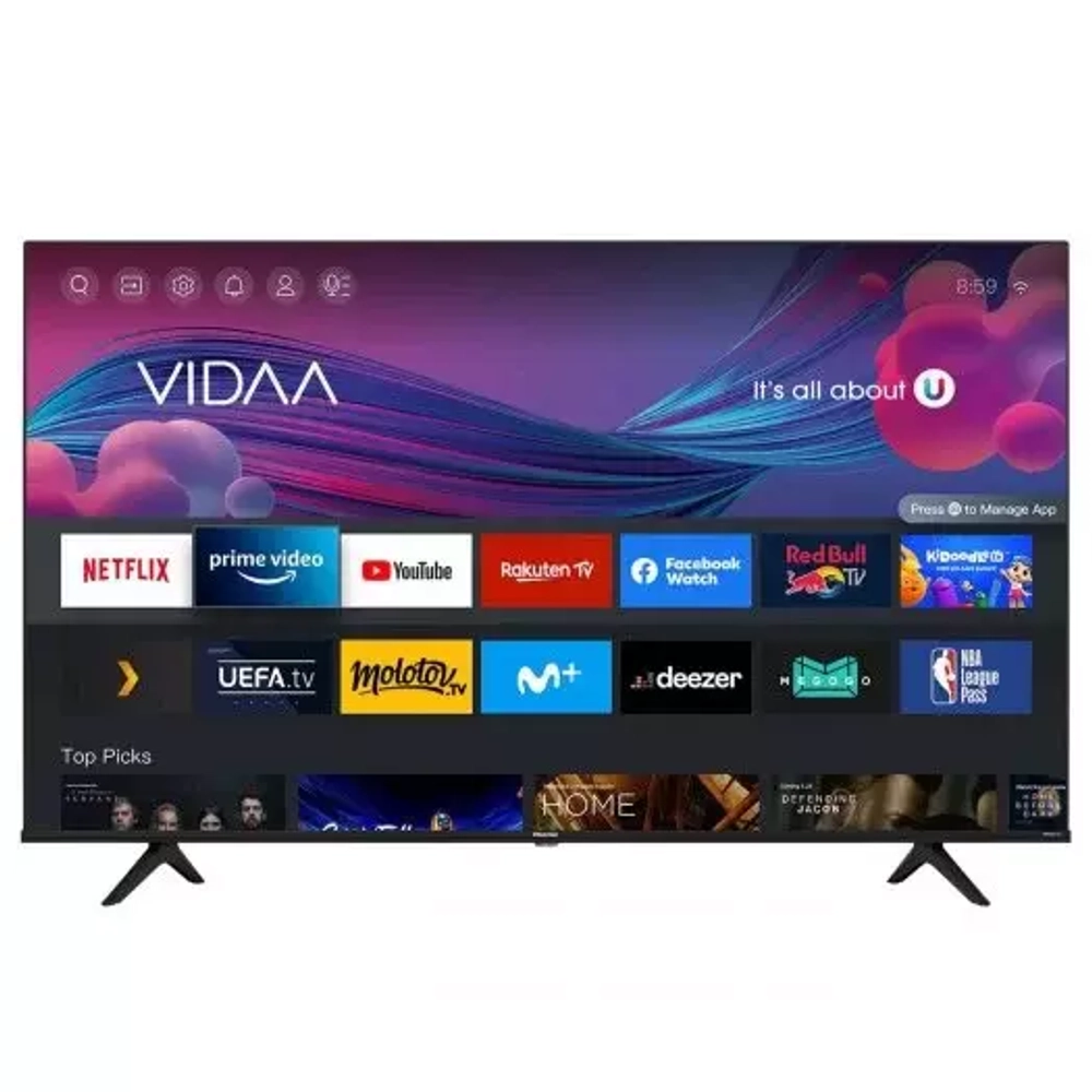 Телевизор ЖК Hisense 75" 75A6BG черный