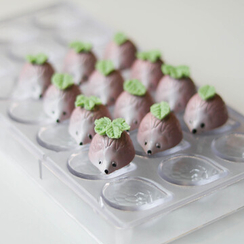 95 | Форма для шоколадных конфет "Ёжик" (275*135мм)