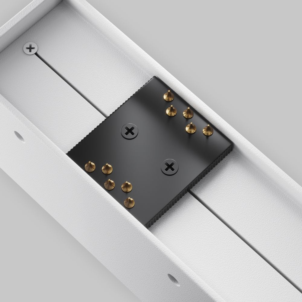 Трековый светодиодный светильник Maytoni Parity Points TR128B-12W4K-M-W