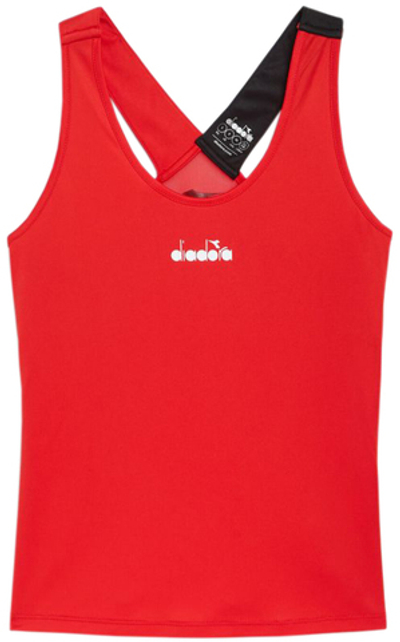 Женский топ теннисный Diadora L. Tank - fer.red italy