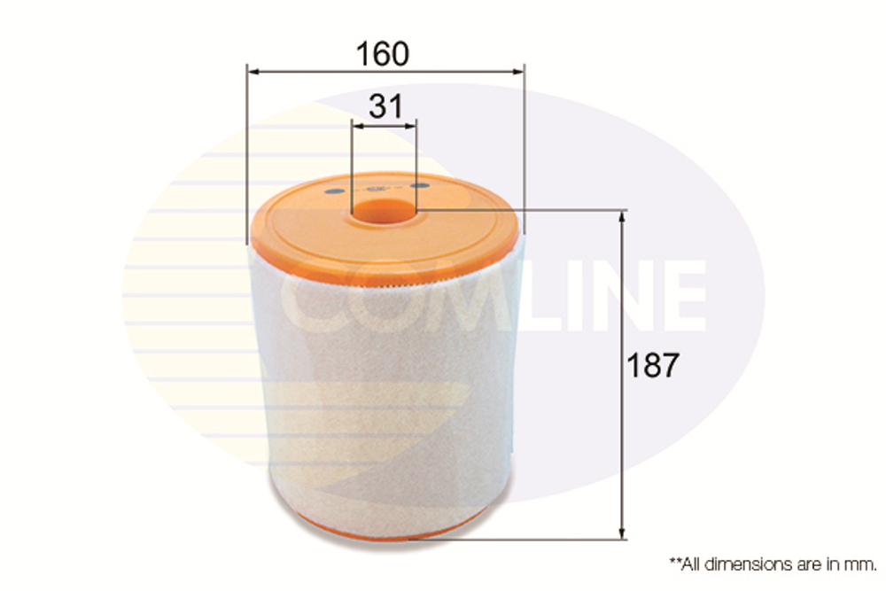 COMLINE - EAF918-CML - Air Filter