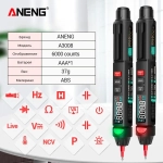 Мультиметр ANENG A3008, интеллектуальный автоматический цифровой высокоточный универсальный измерительный прибор