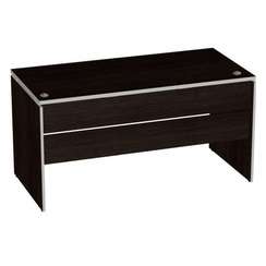 Стол письменный прямой V-1.1С (два отверстия под кабель-каналы с заглушками) 1400×700×750