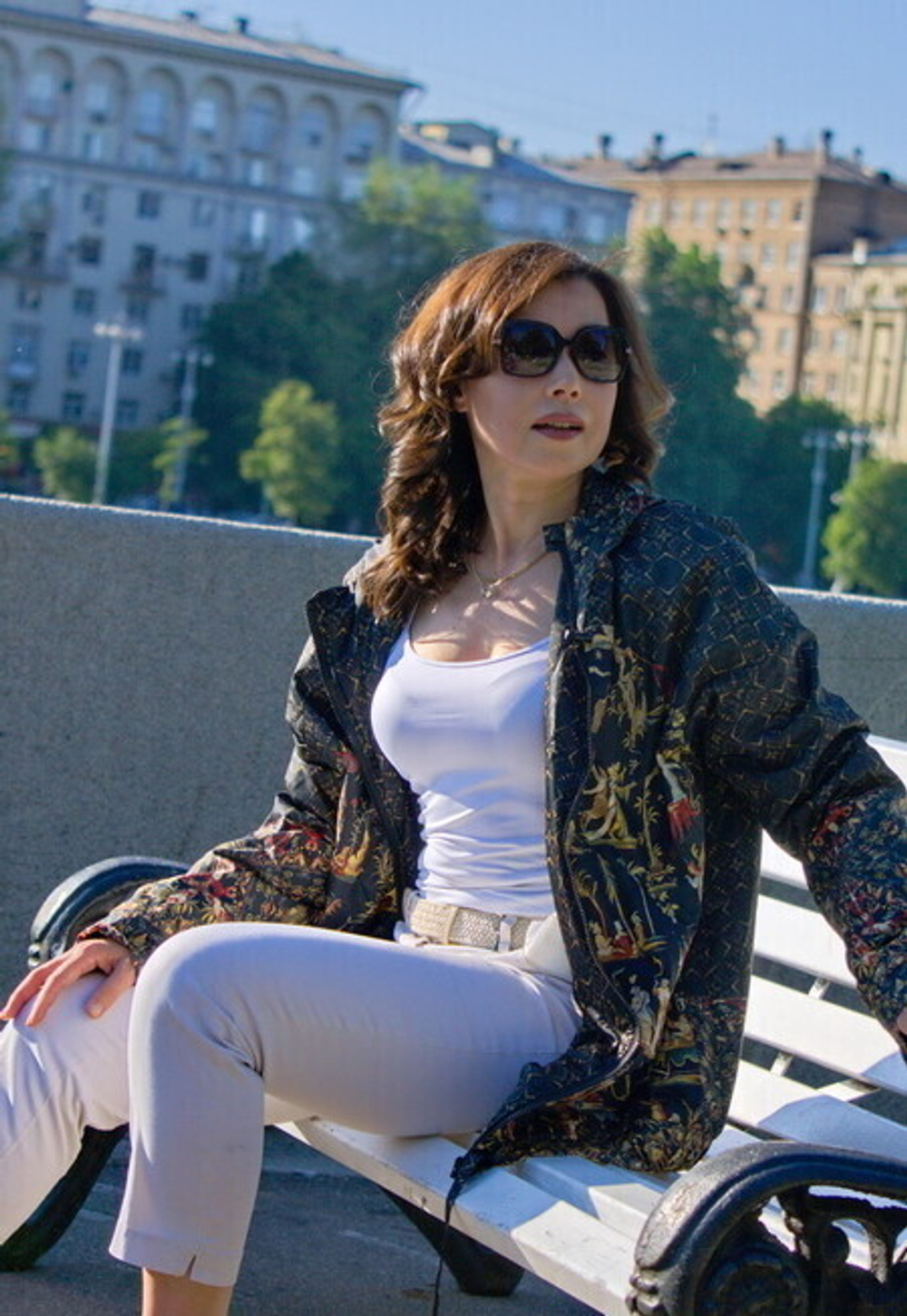 Куртка "Китайский гротеск", по мотивам шпалеры фламандского мастера Judocus de Vos