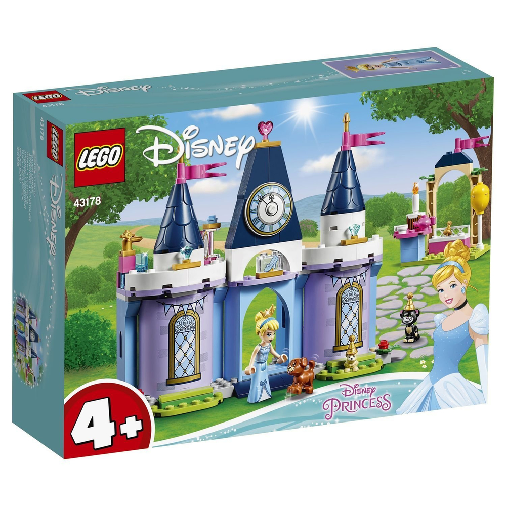 LEGO Disney Princess: Праздник в замке Золушки 43178 — Cinderella's Castle Celebration — Лего Принцессы Диснея