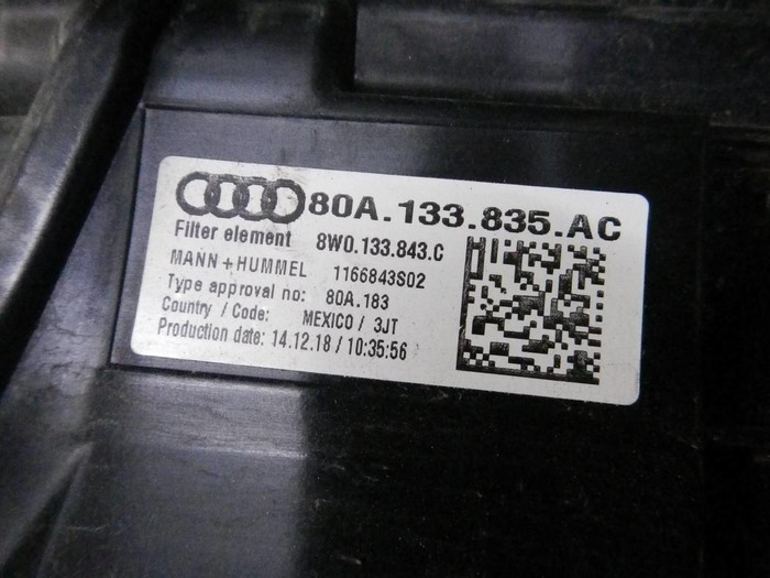 Корпус воздушного фильтра Audi Q5 2 80A (2017-н.в.)