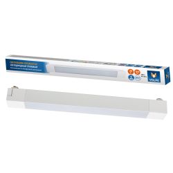 ULB-Q281 20W-4000K WHITE Светильник-прожектор светодиодный трековый. Линейный. 1600 Лм. Белый свет 4000К. Корпус белый. ТМ Volpe