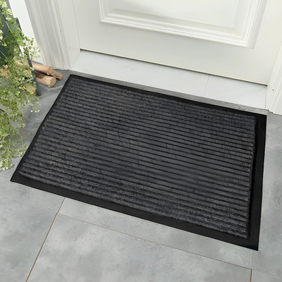 Коврик 90*150см влаговпитывающий МОДЕРН, светло-серый