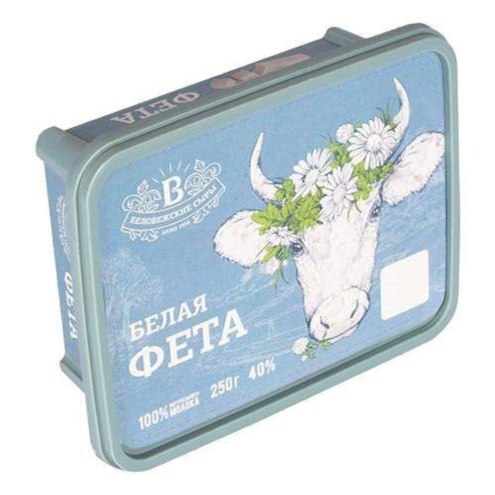 Сыр Белая Фета 40% 250 г.