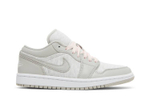 Кроссовки Jordan Air Jordan 1 Low Cotton Fleece (Женская размерная сетка)