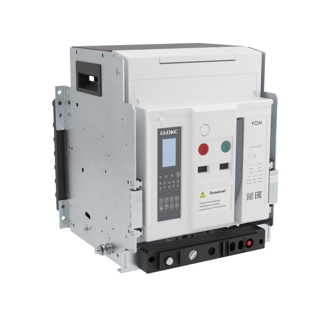 Воздушный автоматический выключатель YON pro ANX10H 3P 1000 А 85 кА, типоразмер N, расцепитель ETE, выкатной, горизонтальное подключение, управление 220 В AC