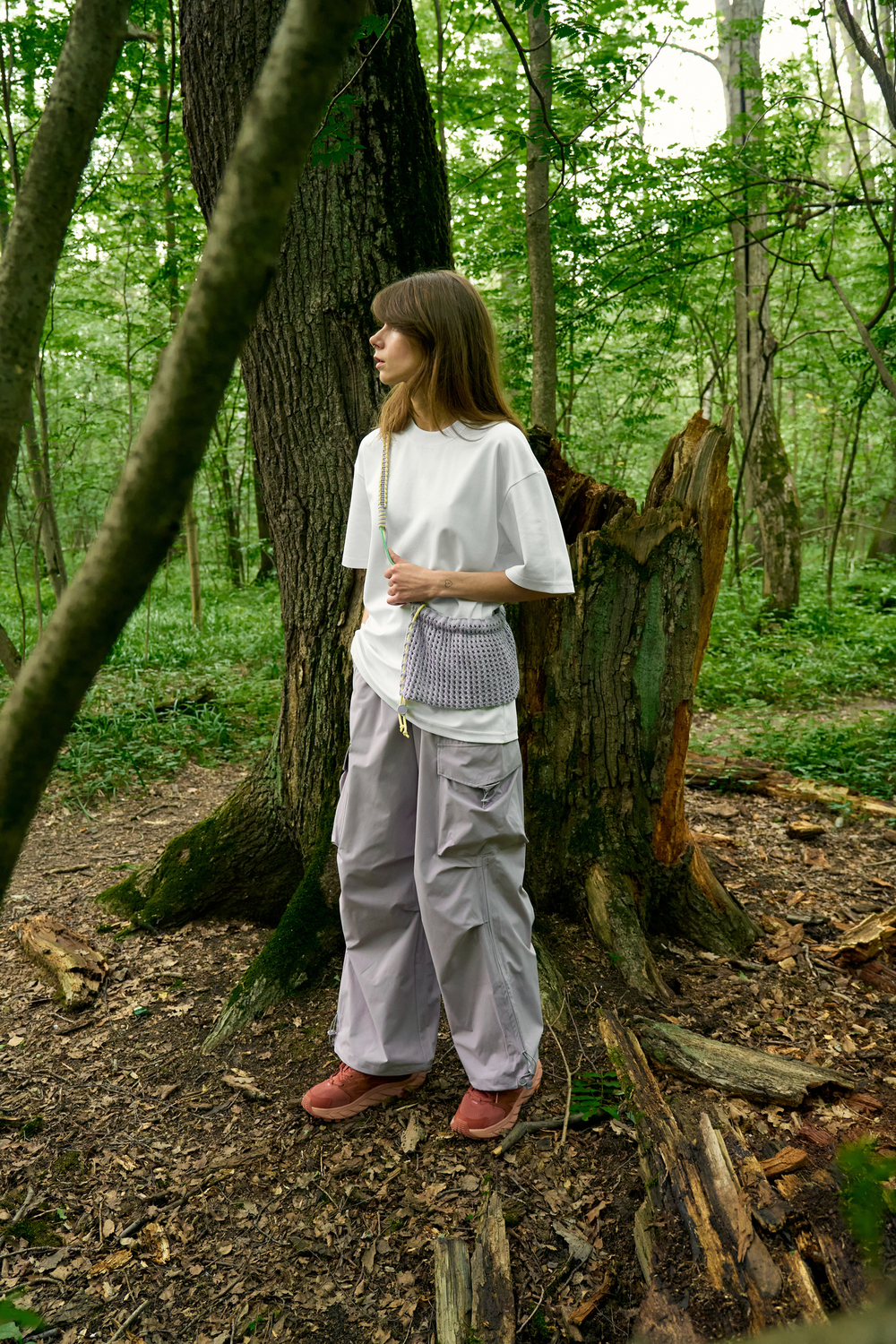 Футболка Nothomme Blue Coolmax Loose Solid Color T-shirt "White"