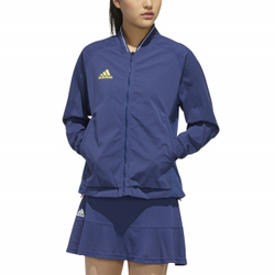Женская Кофта теннисная Adidas Women Streatch Woven Jacket - небесный