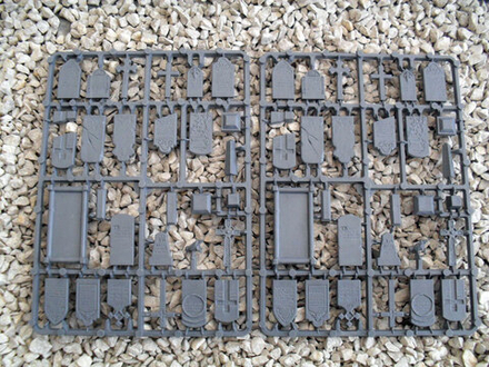 GRAVES  Grave Stones (plastic)