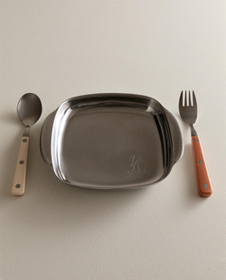 Zara Home тарелка из нержавеющей стали, 18 см