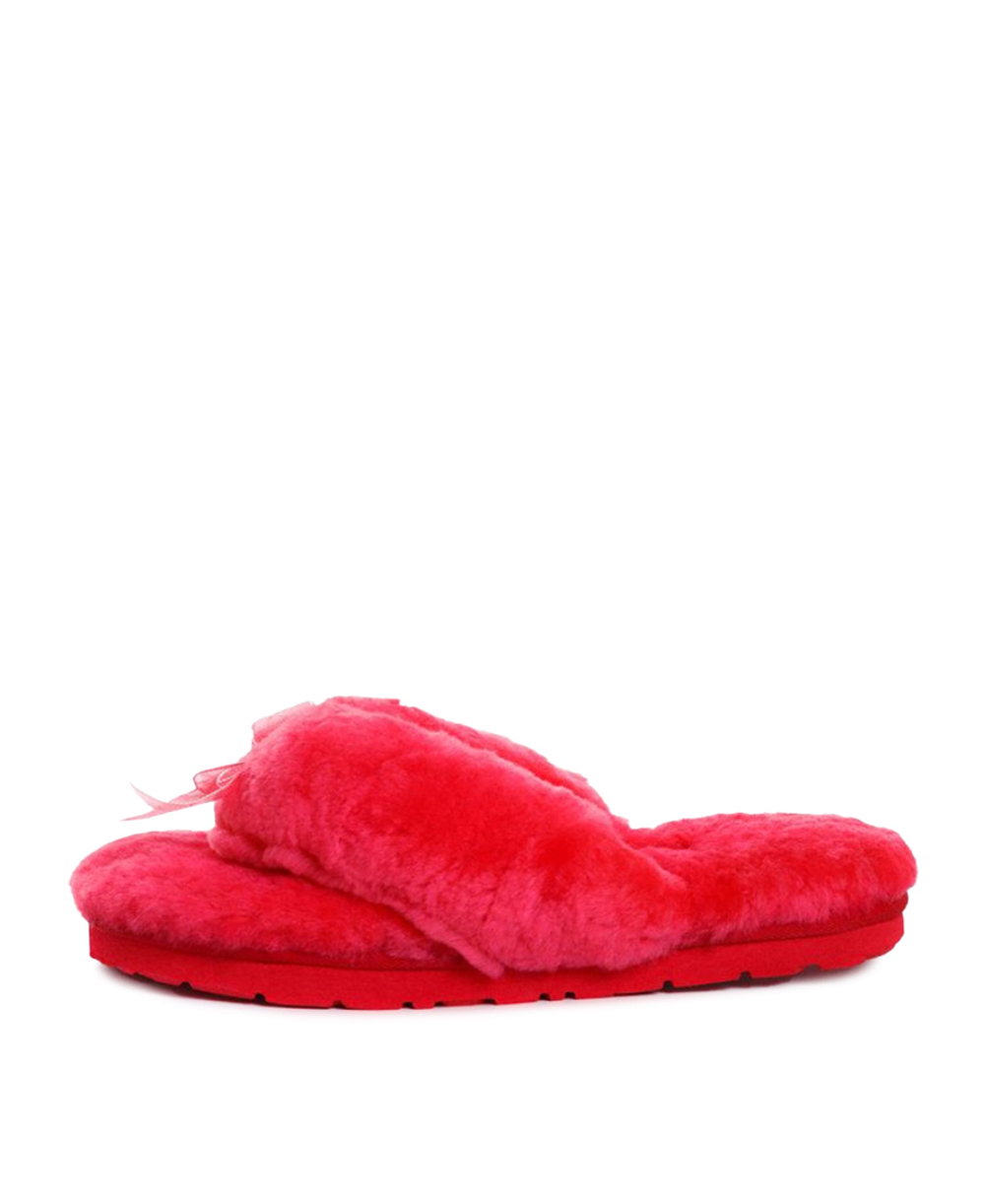 FLUFF FLIP FLOP II-watermelon red