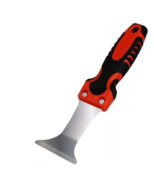 Шпатель монтажный для натяж. потолков №1,  60 мм, 1,1 мм, 2К руч. DЕCOR/320-7060